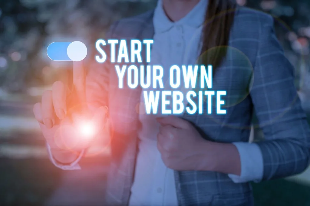 Unternehmen mit eigener Website