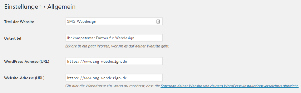 WordPress auf SSL/https umstellen