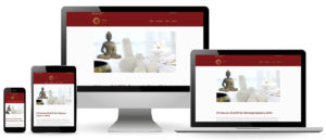 Phi-Gun Thaimassage Website Ansicht auf verschiedenen Endgeräten