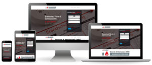Skorok und Steinmann Website Ansicht auf verschiedenen Endgeräten