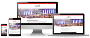 Drumole Website Ansicht auf verschiedenen Endgeräten