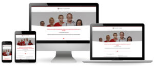 Praxis Michael Conder Website Ansicht auf verschiedenen Endgeräten