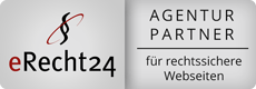 eRecht 24 - Agentur Partner - für rechtssichere Webseiten