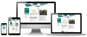Katholischer Deutscher Frauenbaung Website Ansicht auf verschiedenen Endgeräten