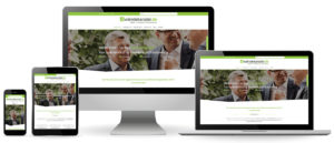 4Wändekanzlei Website Ansicht auf verschiedenen Endgeräten