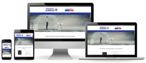 Blitzschutz Hinderthür Website Ansicht auf verschiedenen Endgeräten